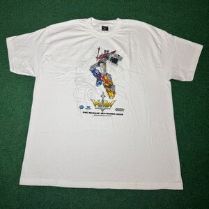 Voltron Defender Of The Universe DVD Release Promo Vintage Anime Y2K XL T Shirt